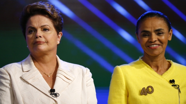 Rousseff y Silva lideran los sondeos. (Reuters)