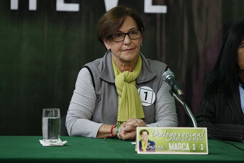 Susana Villarán llegó a la alcaldía de Lima en 2011, pero en los comicios presidenciales de 2006 obtuvo solo 0.6% con la alianza Concertación Descentralista. (Perú21)