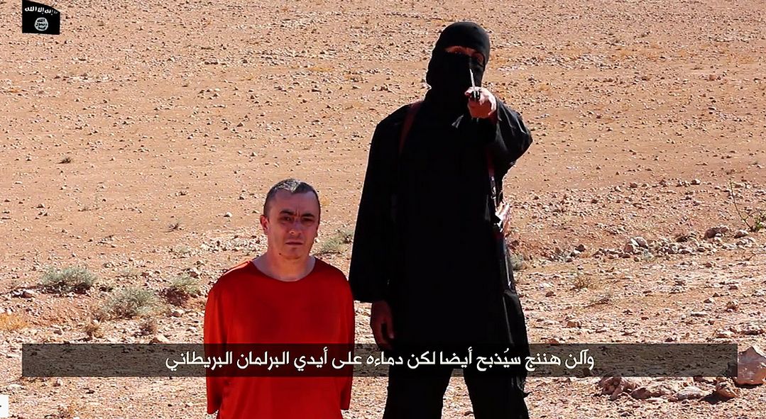 Estado Islámico decapitó al rehén británico Alan Henning. (Captura de video)