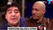 Diego Maradona alentó a Jonás Gutiérrez para que venza el cáncer