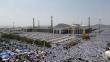 La Meca: 2 millones de musulmanes peregrinan hacia el pilar del islam