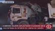 San Juan de Miraflores: Trabajador murió aplastado en cabina de un camión