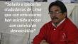 Enrique Cornejo: Frases del candidato que dio la sorpresa en las elecciones 

