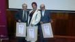 Actores Enrique Victoria y Carlos Gassols recibieron reconocimiento 