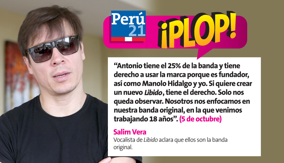 Salim Vera habló sobre Libido, su banda. (Perú21)