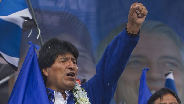 Evo Morales ganó elecciones en Bolivia con más del 60% de los votos. (EFE)