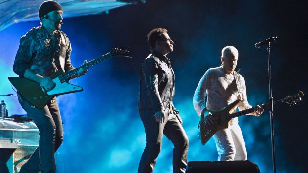 U2 lanzó nuevo álbum en físico. (AFP)