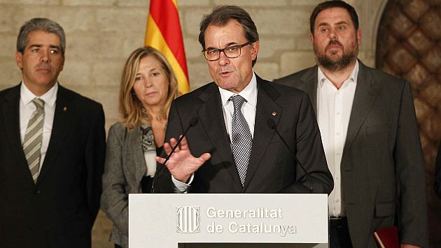 Artur Mas, presidente del gobierno de Cataluña. (EFE)