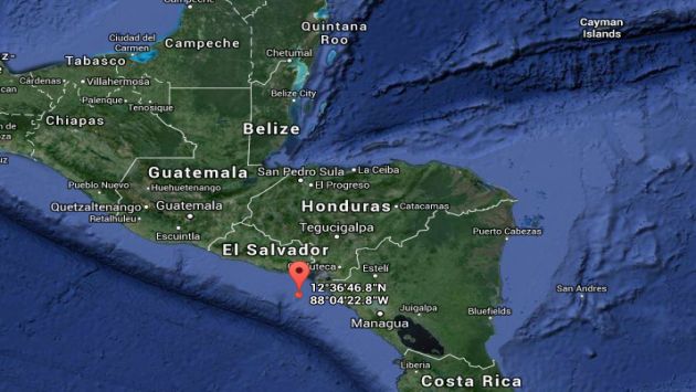 Terremoto de 7,4 grados remeció las costas de El Salvador. (CNN)