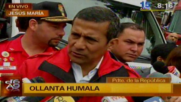 Humala dijo que el sicariato es un problema de décadas. (Canal N)