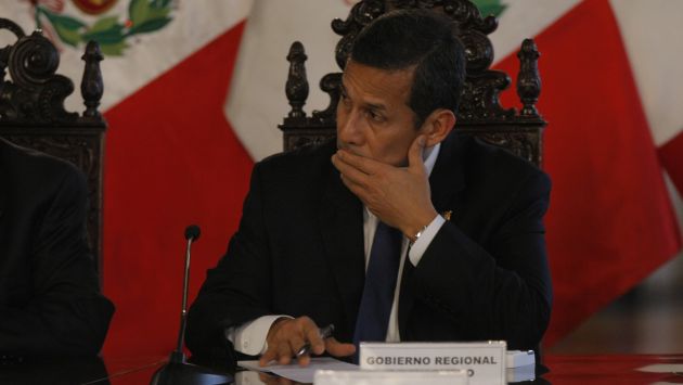 PROMESA ROTA. Como candidato, Ollanta Humala ofreció a los mineros ilegales de Madre de Dios su formalización. (Nancy Dueñas)