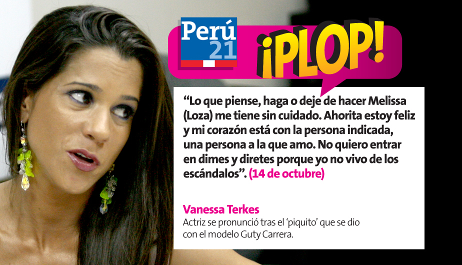 Vanessa Terkes negó que viva de los escándalos.  (Perú21)