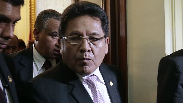 Carlos Ramos Heredia no acudirá a cita de comisión del caso Áncash. (Nancy Dueñas)