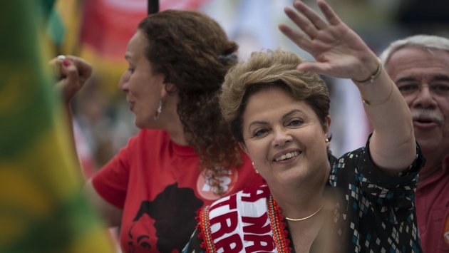 Rousseff busca la reelección. (AP)