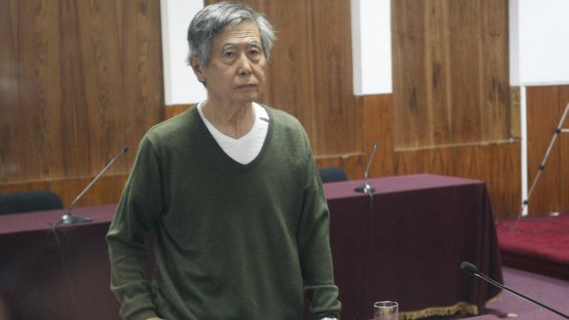 Alberto Fujimori fue dado de alta en clínica y volvió al penal de la Diroes. (Perú21)