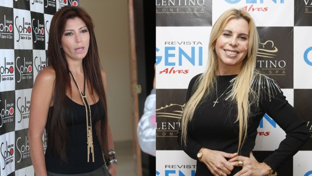 Milena Zárate y Genni Alves estarán en el programa de Magaly Medina. (Perú21)