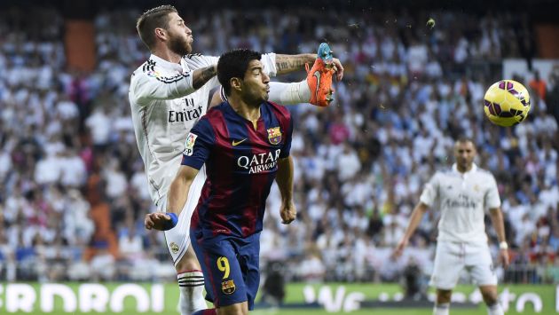 Luis Suárez quedó con un sabor agridulce tras derrota de Barcelona. (AFP)