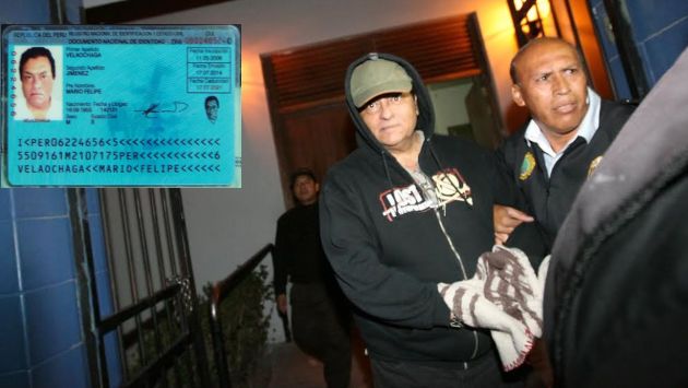 Benedicto Jiménez usaba un DNI falso para evadir a las autoridades. (Fotos: El Comercio y RPP Noticias)