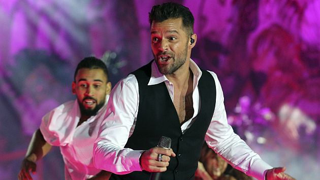 Ricky Martin: “La idea es volver al Perú el otro año”. (AP)