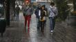 Lima: Habrá ligeras lloviznas el martes y miércoles hasta el mediodía