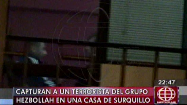 Policía capturó a presunto terrorista de Hezbolá en Surquillo. (Canal 4)