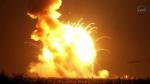 Antares explotó luego de despegar. (NASA/NASA TV)