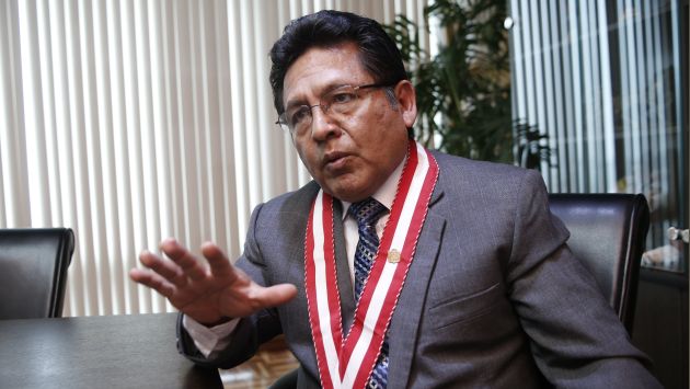 Carlos Ramos Heredia justifica que no investigue a César Álvarez por enriquecimiento. (Mario Zapata)