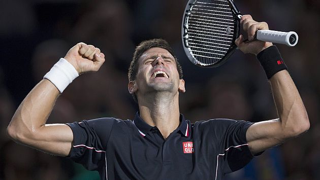 Djokovic llegará con el ánimo al tope al Torneo de Maestros. (EFE)