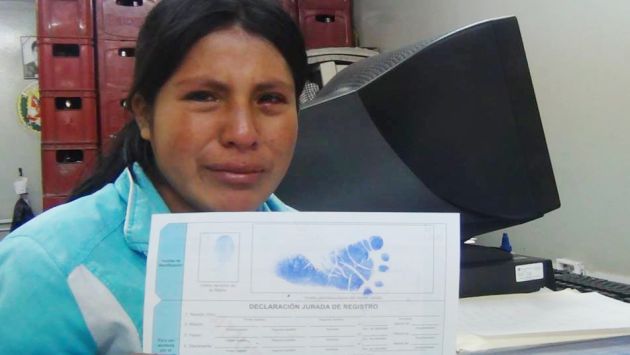La madre fue captada por la raptora en los pasillos del Hospital San Juan Bautista. (Rogger la Chira/USI)