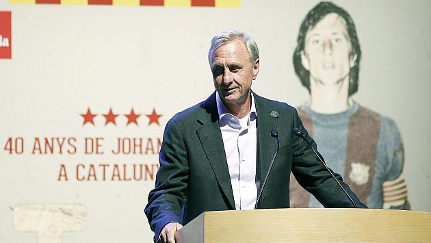 Johan Cruyff se siente apenado con la situación actual del Barcelona. (EFE)