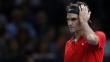 Roger Federer fue eliminado en cuartos de final del Masters 1000 de París