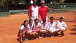Equipo peruano de tenis femenino campeón del Sudamericano Sub–12