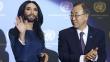 Conchita Wurst y Ban Ki-moon se unen contra la homofobia [Fotos]