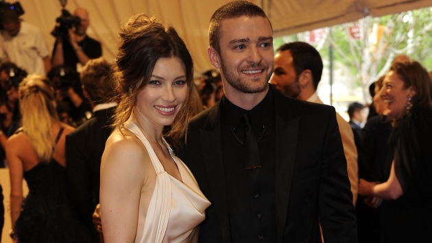 Justin Timberlake y Jessica Biel están felices por la llegada de su primer hijo. (AFP)