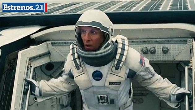 Estrenos.21: ‘Interstellar’ de Christopher Nolan llega a nuestros cines. (Perú21)