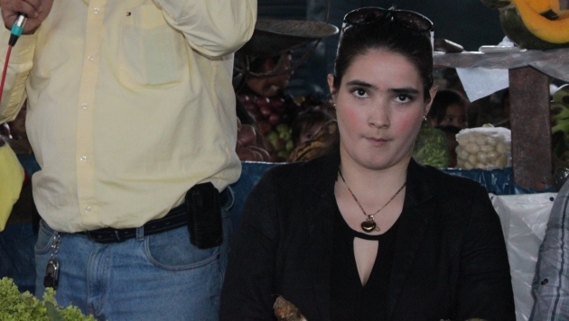 Katiuska del Castillo, pareja de Roberto Torres, pide que no la investiguen. (Juan Mendoza)