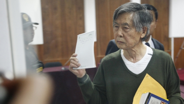 Alberto Fujimori justificó su pedido de arresto domiciliario. (Luis Gonzales)