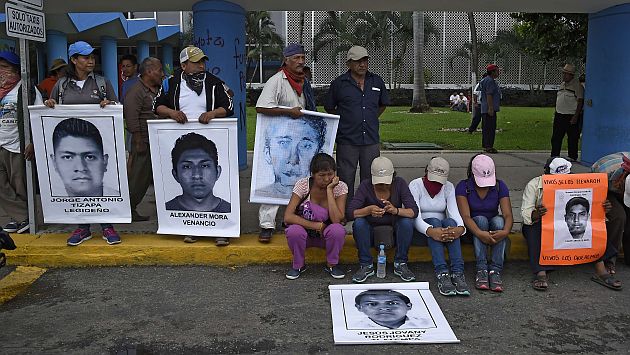 México arde de indignación por masacre contra 43 estudiantes. (AFP)