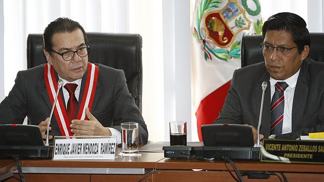 Enrique Mendoza acudió al Congreso para presentarse ante la comisión Orellana. (Luis Gonzales)