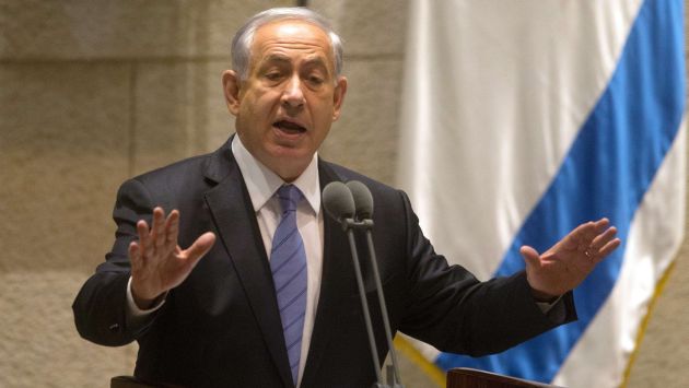 Netanyahu habla fuerte. (AFP)