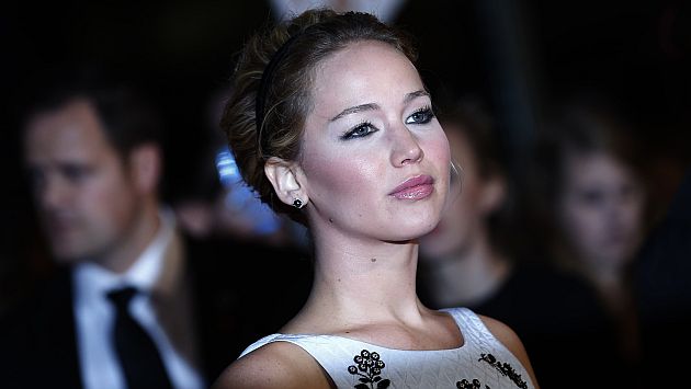 Jennifer Lawrence robó las miradas en Londres. (Reuters)