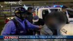Policía capturó a banda de menores ‘cogoteros’ en el Centro de Lima. (TV Perú)