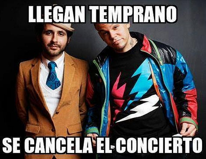 En esta oportunidad Calle 13 no hizo esperar a sus fans por varias horas. Simplemente no se presentó. (Memes del Perú)