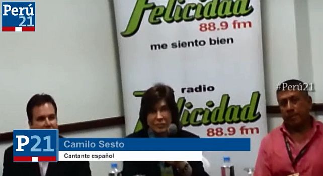 Camilo Sesto: “Seguiré en la música y la música seguirá en mí”. (Perú21)