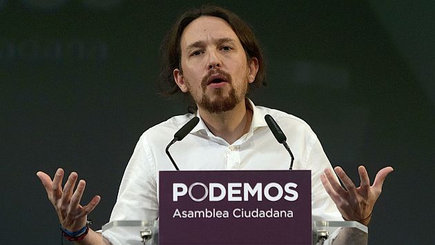 Pablo Iglesias, el nuevo líder de la izquierda española. (AFP)