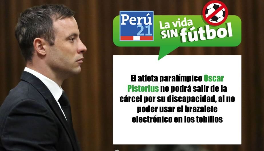 Oscar Pistorius no podrá salir de prisión. (Perú21)