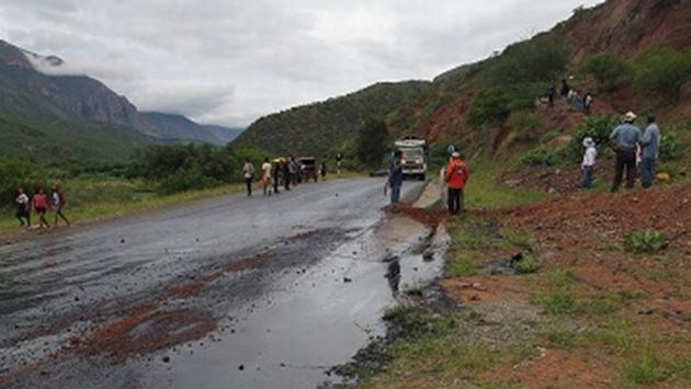 Derrame de petróleo ocurrió en el distrito de Pomahuaca. (Petroperú)