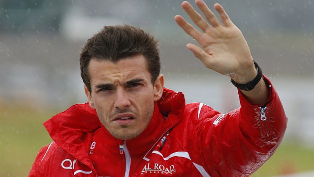 Jules Bianchi sufrió grave accidente el pasado 5 de octubre. (AP)