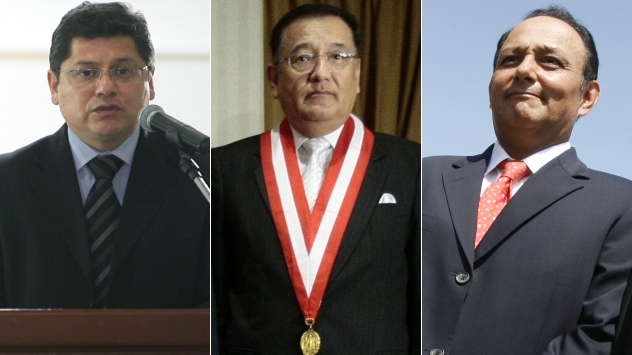 Eduardo Vega, Gastón Soto Vallenas y Walter Gutiérrez son candidatos para Defensro del Pueblo. (USI)