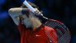 Federer se retiró del Masters de Londres y Djokovic se convirtió en campeón